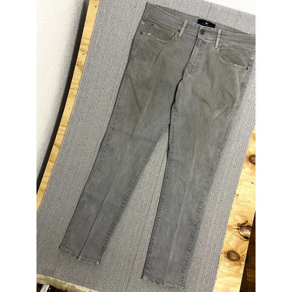 Vtg Jordan Craig Legacy Edition Aaron Jeans Men's 36/32 Gray Slim Straight Y2K - Picture 4 of 13
